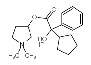格隆溴铵碘化物(非对映异构体混合物)结构式