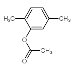 Phenol, 2,5-dimethyl-,1-acetate structure