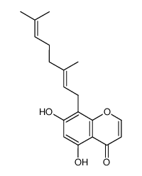 sophorachromone A Structure