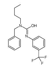 1-benzyl-1-butyl-3-[3-(trifluoromethyl)phenyl]urea Structure