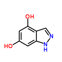 1H-Indazole-4,6-diol structure