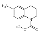 6-氨基-3,4-二氢喹啉-1(2H)-羧酸甲酯结构式