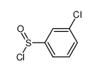 3-chlorobenzenesulfinyl chloride结构式