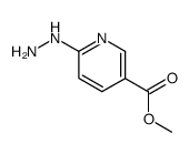 6-hydrazino-nicotinic acid methyl ester Structure