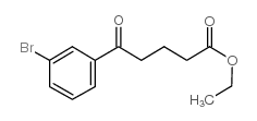 ETHYL 5-(3-BROMOPHENYL)-5-OXOVALERATE结构式