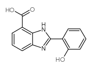 2-(2-羟基苯基)-3H-苯并咪唑-4-羧酸结构式