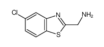 5-氯-2-氰基苯并噻唑结构式