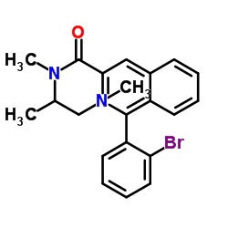 3-Isoquinolinecarboxamide,1-(2-bromophenyl)-N-methyl-N-(1-methylpropyl)-结构式