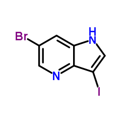 6-Bromo-3-iodo-1H-pyrrolo[3,2-b]pyridine picture
