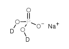 磷酸二氢钠-D2结构式