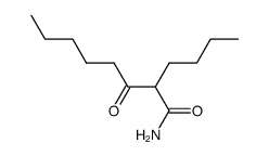 2-butyl-3-oxo-octanoic acid amide结构式