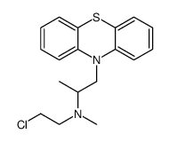 N-(2-chloroethyl)-N-methyl-1-phenothiazin-10-ylpropan-2-amine Structure