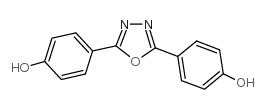 4,4'-(1,3,4-oxadiazole-2,5-diyl)diphenol结构式