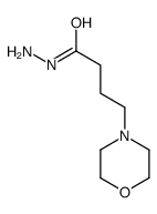 4-(4-morpholinyl)butanohydrazide(SALTDATA: FREE)结构式
