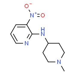 N-(1-Methylpiperidin-4-yl)-3-nitropyridin-2-amine picture