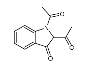 1,2-diacetyl-3-indolinone结构式
