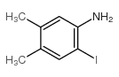 2-IODO-4,5-DIMETHYLBENZENAMINE Structure