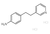 [4-(2-Pyridin-3-ylethyl)phenyl]amine dihydrochloride Structure