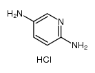 2,5-二氨基吡啶盐酸盐结构式