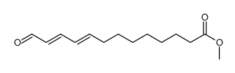 methyl 13-oxotrideca-9,11-dienoate Structure
