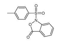 1-(4-methylphenyl)sulfonyl-2,1-benzoxazol-3-one结构式