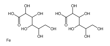 iron,2,3,4,5,6-pentahydroxyhexanoic acid Structure