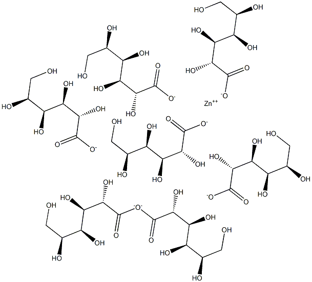 Zinc heptagluconate Structure