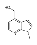 {1-甲基-1H-吡咯并[2,3-b]吡啶-4-基}甲醇结构式
