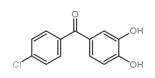 4'-氯-3,4-二羟基二苯甲酮结构式