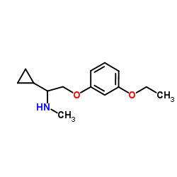1-cyclopropyl-2-(3-ethoxyphenoxy)-N-methyl-ethanamine Structure