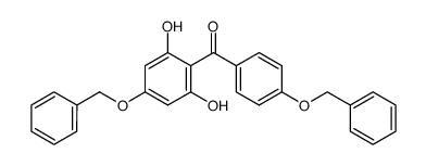 2,6-dihydroxy-4,4'-di-O-benzyl-benzophenone Structure