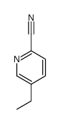 5-ethylpicolinonitrile structure