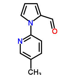 1-(5-Methyl-2-pyridinyl)-1H-pyrrole-2-carbaldehyde结构式