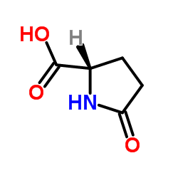 5-Oxopyrrolidine-2-carboxylic acid structure