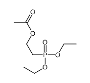 2-diethoxyphosphorylethyl acetate结构式