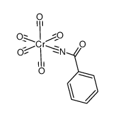 pentacarbonylchromium(0) benzoylisocyanide Structure