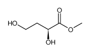 (S)-2,4-dihydroxybutyric acid methyl ester结构式