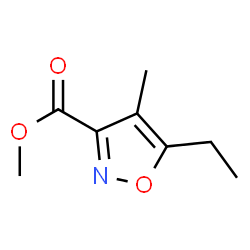 3-Isoxazolecarboxylicacid,5-ethyl-4-methyl-,methylester(9CI)结构式