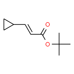 (E)-tert-Butyl3-cyclopropylacrylate Structure