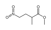 methyl 2-methyl-4-nitrobutanoate Structure
