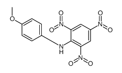 2,4,6-Trinitro-N-(4-methoxyphenyl)aniline结构式