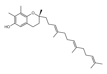 d-γ-tocotrienol Structure