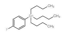 4-氟三丁基甲锡烷基苯结构式