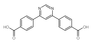 3,5-二(4-羧基苯基)吡啶结构式