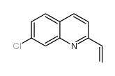 7-氯-2-乙烯喹啉结构式