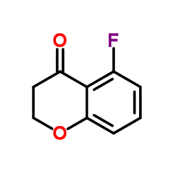 5-Fluoro-4-chromanone structure