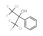 Benzenemethanol, a,a-bis(chlorodifluoromethyl)- structure