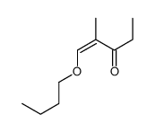 1-butoxy-2-methylpent-1-en-3-one Structure