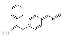 Chlorure de 1 phenacyle de pyridine 4-aldoxime [French]结构式