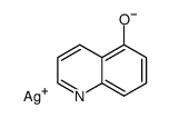 5-Quinolinol, silver(1+) salt结构式